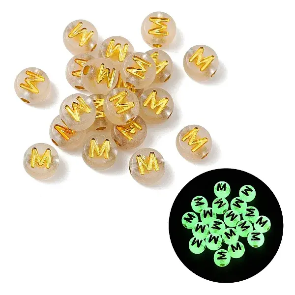 Luminous Transparent Acrylic Beads