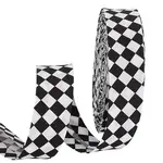 Tartan Printed Polyester Double Fold Bias Tape