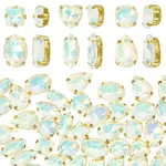 106pcs 6 Style Sew On Rhinestone