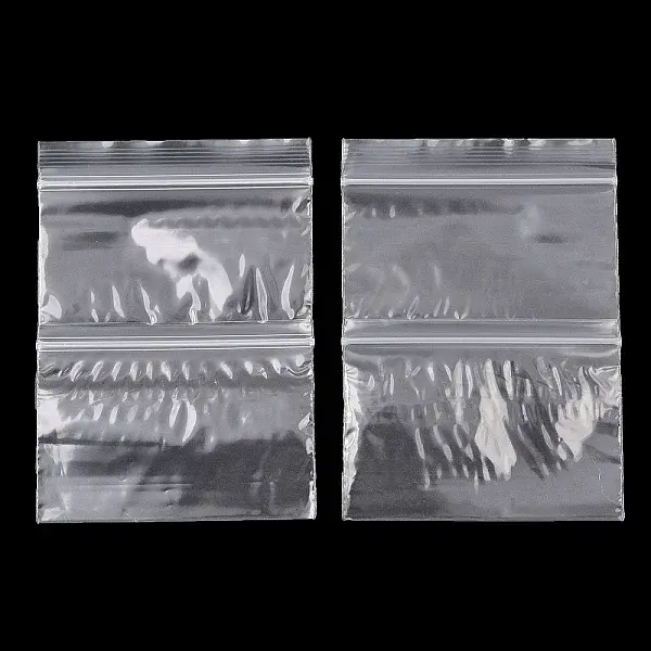 Transparent PE Packaging Zip Lock Bags