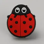 Ladybug Plastic Cartoon Style Straw Toppers