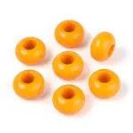 Opaque Acrylic European Beads