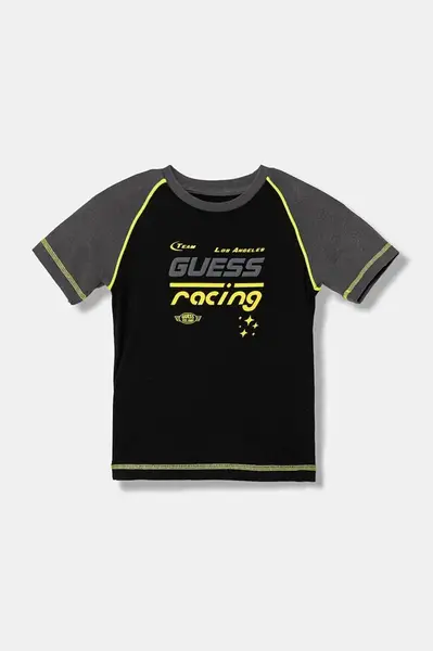 Dětské bavlněné tričko Guess