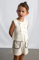 Dětské šortky s přídavkem lnu Mayoral