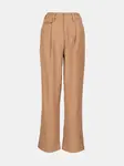 Svetlohnedé dámske široké nohavice ORSAY