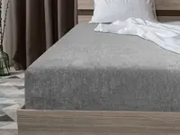 Froté prostěradlo EXCLUSIVE šedé 180 x 200 cm