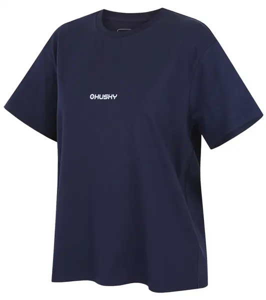 Husky Tee Stamp L XL, dark blue Dámské bavlněné triko