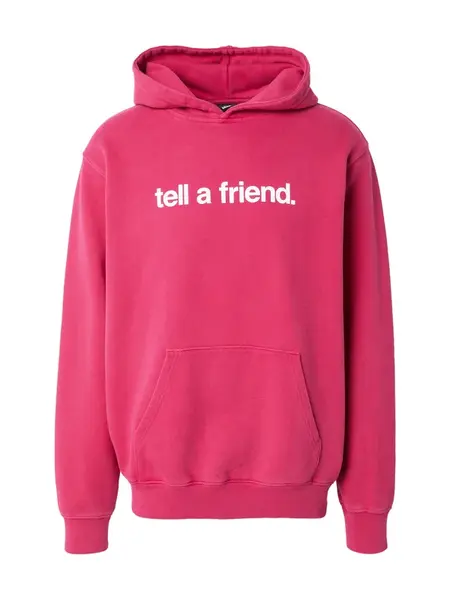 VANS Mikina 'TAF'  červeno-fialová / biela