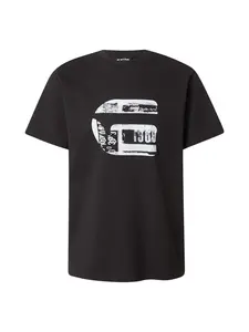 G-STAR Tričko  čierna / biela