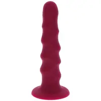 Silikónové dildo s prísavkou Ribbed Dong