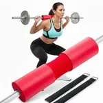 Ochrana vzpěračské tyče inSPORTline Shaperoll 44x9,5 cm červená