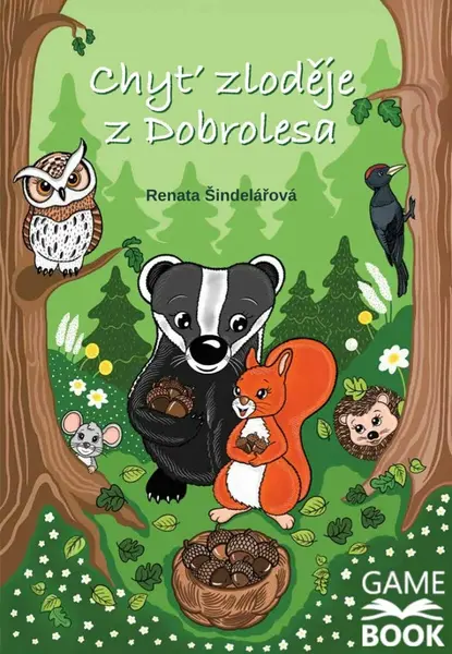 Chyť zloděje z Dobrolesa (gamebook) - Renata Šindelářová