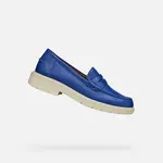 Blue women's moccasins Geox Spherica EC1 - Women's