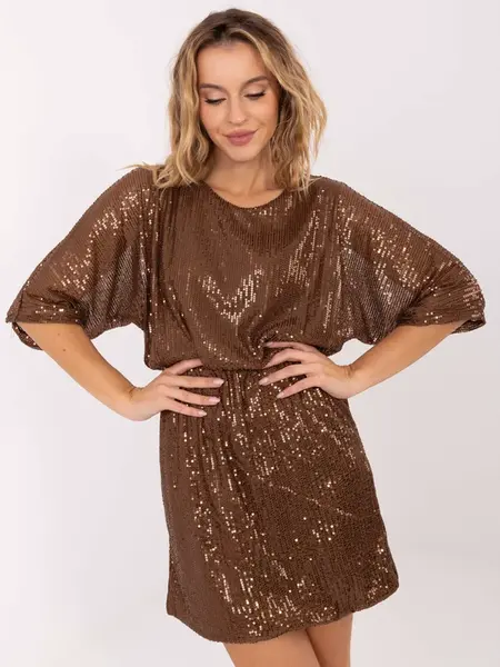 Dress-MI-SK-69514.69-brown
