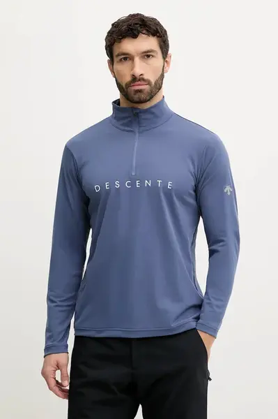 Funkčné tričko s dlhým rukávom Descente CHEST LOGO T-NECK