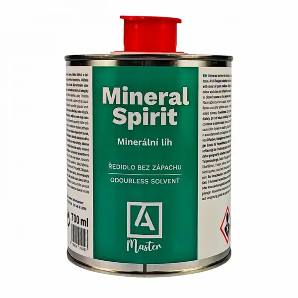 Minerální líh bez zápachu Master 700ml