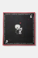 Šatka s hodvábom Karl Lagerfeld IKON VALENTINE