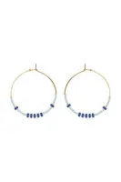 Pozlátené náušnice Lilou