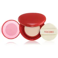 TOCOBO Apple Dewy Fit Cushion dlouhotrvající make-up v houbičce SPF 50+ odstín 21C Peach 15 g