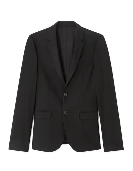 Čierne slim sako Muamaury