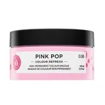 Maria Nila Colour Refresh vyživujúca maska ​​s farebnými pigmentmi pre vlasy s ružovými odtieňmi Pink Pop 100 ml