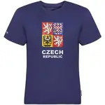 PROGRESS CZ TSHIRT MAN Pánské bambusové triko pro fanoušky, tmavě modrá, velikost