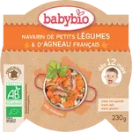 BABYBIO Menu dušená zelenina s jehněčím masem 230 g