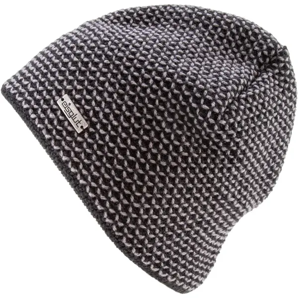 Eisglut Čiapky 'Zac'  čierna / strieborná / biela ako vlna
