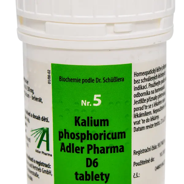 ADLER PHARMA Nr. 5 Kalium phosphoricum  D6 2000 tablet