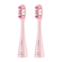 NICEBOY Náhradní hlavice ION Sonic Medium růžová 2 ks