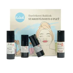 Kvitok Dárkový kosmetický balíček Péče o suchou a citlivou pleť