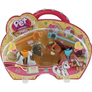 Pet Parade poník 8 x 8 x 2 cm 2pack strakatý poník
