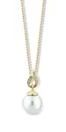 Cutie Jewellery Pôsobivý perlový prívesok zo žltého zlata Z6297-3153-40-X-1
