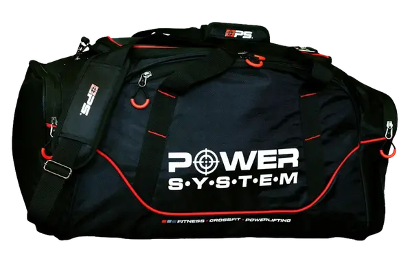 POWER SYSTEM Gym Bag Magna černá-červená