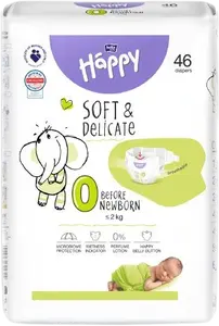 BELLA Baby Happy Soft&Delicate Before New Born 46 ks