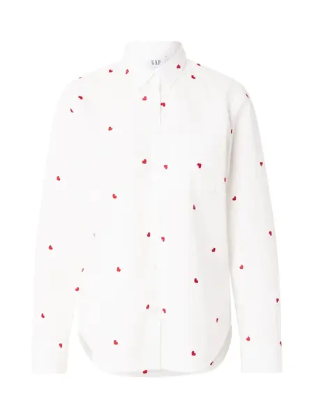 GAP Blúzka  grenadínová / biela