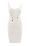 Bílé pouzdrové šaty Pinko