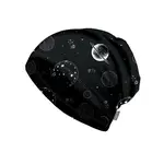 UNUO BASIC Detská flísová čiapka, čierna, veľkosť