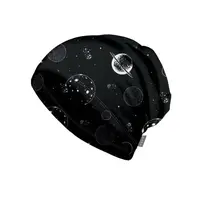 UNUO BASIC Detská flísová čiapka, čierna, veľkosť