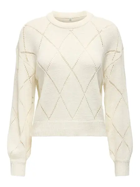 ONLY Sveter 'ONLGeenas'  biela ako vlna