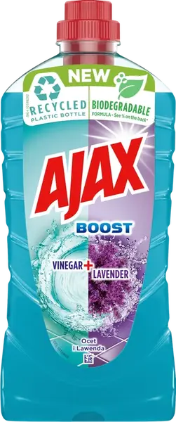 AJAX Boost Vinný ocet & Levandule Univerzální čisticí prostředek 1 l