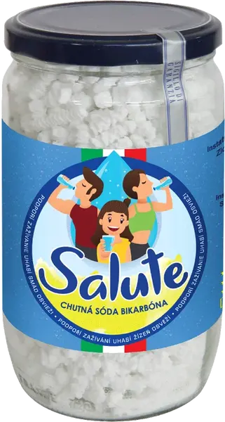 DELTA Salute® - chutná Soda bikarbona, příchuť citron 250 g