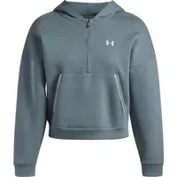 Under Armour RIVAL FLEECE PIPED Dámska mikina, svetlomodrá, veľkosť S