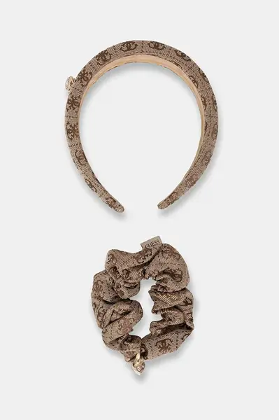 Čelenka a gumička do vlasů Guess NOELLE 2-pack