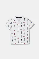 Dětská bavlněná polokošile Guess