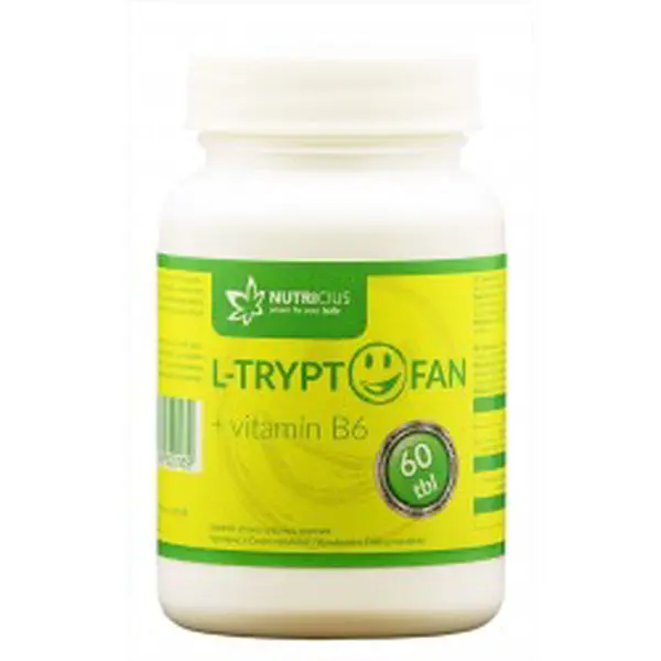NUTRICIUS L-Tryptofan + vitamín B6 200mg/2.5mg 60 tablet