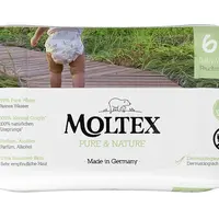 MOLTEX Pure & Nature EKO vlhčené ubrousky na bázi vody 60 ks