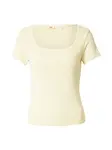 LEVI'S ® Tričko 'Essential Square Neck Tee'  pastelovo žltá