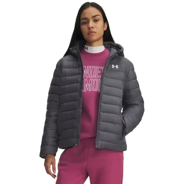 Under Armour SPORTSWEAR INSULATE JKT Dámska bunda, tmavo sivá, veľkosť S