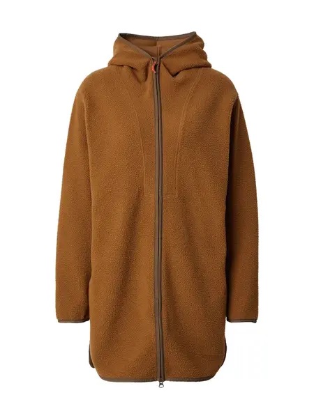 PEAK PERFORMANCE Funkčná flisová bunda  sépiová